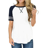 Sleeve Top Women Short Sleeve T-shirt 2020 New Solid Tops Tee Casual Female T Shirt O-neck Streetwear Lady Top