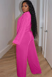 Front Top, Bralette, and Wide Leg Pants