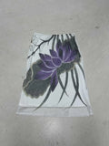 Wind Lotus Leaf Print High-Waisted Ass Slimy Skirt Timea Net