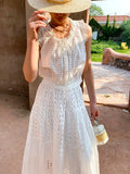 South Oil Women's Dresses White Dresses Women's Summer Dresses Vacation Women's
