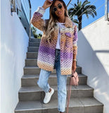 Explosion Ebaywish Autumn And Winter New Fashion Printing Lady's