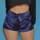 Fashion Women Shorts Pocket Loose Hot Trousers Lady Summer Solid Color Shorts Clubwear Comfy Drawstring Short