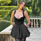 Summer 2024 New Fashion Women's Wear Elegant Hip Skirt Retro Style Sexy Dress Women-Outfit