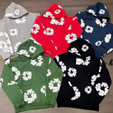 Tide Brand Foam Print Loose Sweater Y2K Hip Hop Street Suit For Men And Women-Outfit