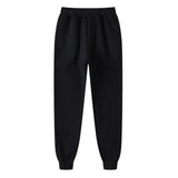 New Solid Color Casual Pants Men Brand Men's Fashion Drawstring Full Length Pants Slim Harajuku Style Pencil Pants