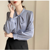 White Shirt Female Long Sleeve Spring Design Fashion Niche Shirt Professional