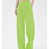 Pants Women Spring And Autumn 2025 New High Waist Hanging Feeling Loose Straight Broad Leg Pants Trousers Casual
