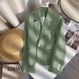 Blazer Women's New Design Temperament In The Early Autumn Of 2025 Small Casual Suit Women's