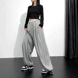 Harlan Trousers Pants Loose Thin Drawstring Casual Hundred Avant-Garde Lantern Trousers Women's