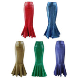 Fashionable Sexy Mermaid High-Waisted Fish Tail Half-Length Dress Is Specially Designed For Wi.-Outfit