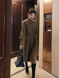 Female Black Knitted Sweater Dresses for Women Elegant Ladies Turtleneck Long Sleeve Midi Vestidos Autumn Winter