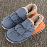 Slippers Shoes Home Winter Ladies Casual Shoes Autumn Fur Plush Slipper Female Comfort Fluffy Indoor Boot Couple