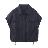 Spring Pocket Umbrella Shirt 2208674 Overalls 2212674 Suit-Outfit