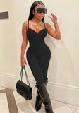 Sexy Strap Solid Skinny