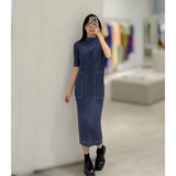 Spring Three House Folding Loose Pure Color Top Loose Folding Top Loose Folding Top