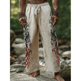 Fashion Loose-Fitting Broad Leg Trousers Digital Print Z A Variety Of Pattern Pattern Spring And