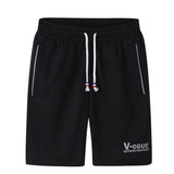 Fashion Brand Men Casual Shorts Summer New Male Printing Drawstring Shorts Men's Breathable Comfortable