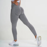 Gym Seamless Pants Sports Push Up Leggings Clothes Stretchy High Waist Athletic Exercise Fitness Leggings Activewear