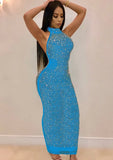 Formal Crystal Scoop Long Party