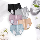 5 pcs / pack !Women Period Panties Sexy Leak Proof Menstrual Briefs Woman Underwear Cotton Plus Size