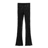 New Lace Jumpsuit 0219816 Split Design Leggings 4661529-Outfit