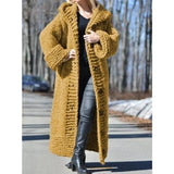 Toloer Women's Wishebay New Cardigan And Thick Knit Long