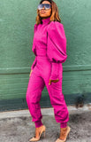 Formal Puff Sleeve Top and Matching Pants 2PC