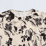 Printed Ampicula Dress Summer 2025 Design Kinesigeed Dress