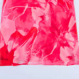 Homemade New Women's Fashionable Thin Scarf Printed Long Dress