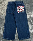 Wide-Leg Jeans Men Y2K Hip-Hop Harajuku High-Quality Street Rest-Outfit