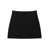 New Large Buckle Knitted Coat 5536166 Miniskirt