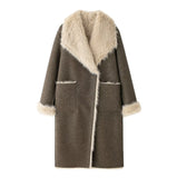 Women's Clothing Temperament Long And Long-Wearing Fur Coat