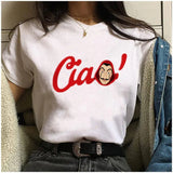The House of Paper T Shirt New Money Heist Women La Casa De Papel Tshirt Funny Top Tee Fashion Female Clothes
