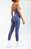 Workout Slim Fit Running Fitness Exercise Yoga Bra and Pants