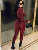 Fashion Print Button Long Sleeve