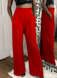 Formal High Waist Wide Leg