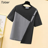 Summer Fashion T Shirt Women Short-sleeved T-shirt Thin Loose Bottoming Shirt Casual Design Sense Tops Trend Womens