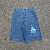 Shorts Y2K Hip Hop 2023 Original Gothic Pocket Baggy Jeans Shorts Man-Outfit