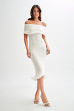 Women's Fashion Word-To-Shoulder Sexless Sleeveless Plain Knitted