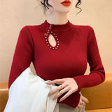 2025 New Elegant Senior Shirt Skirt Tide French Green Asymmetric Collar Retro Suit