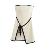 New Women's Fashion Knitted Sleeveless Breast