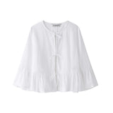 Summer Style Hollowed-Out Embroidered Shirt 8399300 Casual Shorts 8390300-Outfit