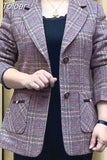 Women Office Work Fashion Style Long Sleeve Vintage All-match Chic Single Breasted Turn Down Elegant Casual