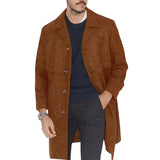 European Version Of The New Hair, The Man's Coat, The Long Coat Ebay Bursts Of Large Code Single