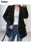 Blazers Women Streetwear All-match Chic Fashion Elegant Casual Fashion Simple New Office Lady Outerwear New