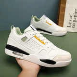 New Casual Flats Shoes for Men Fashion Quality Lace-up Male Sneakers Comfort Breathable Zapatillas Hombre Trend