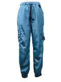 New Military Green Leisure Sports Ribbon Bag Trousers In Stock-Outfit