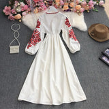 Gentle Wind V Collar Horn Sleeves With Waist Swing Lotus Leaf-Side Dress Female Pendant