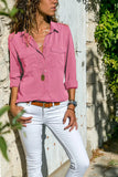 Women's Loose Lapel Long Sleeve