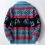 Men's Vintage Jacket Outdoor Winter Thick Rhisey Sweater